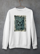 Butterfly Art And Kanji Sweatshirt -Elena Ray Designs