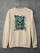 Butterfly Art And Kanji Sweatshirt -Elena Ray Designs