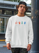 Love Languages Iii Sweatshirt -Emma Scarvey Designs