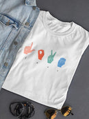 Love Languages Iii. T-shirt -Emma Scarvey Designs