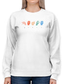 Love Languages Iv Sweatshirt -Emma Scarvey Designs