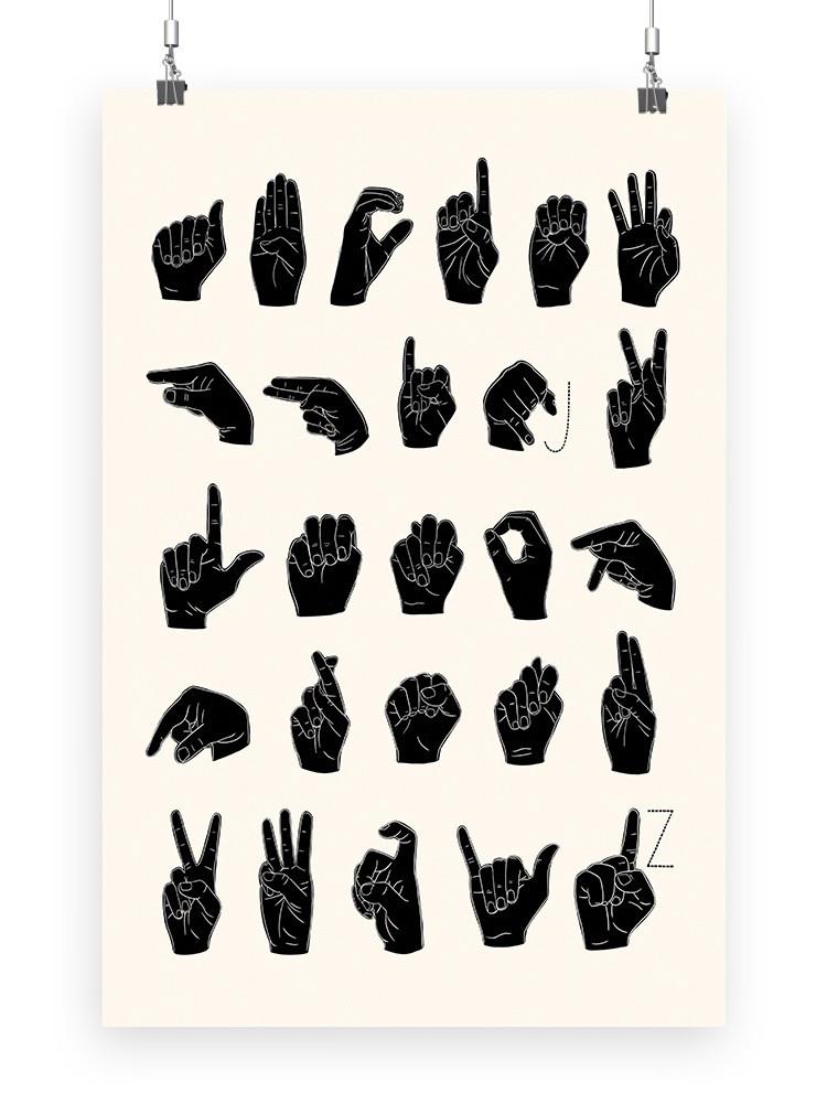 Sign Language I Wall Art -Emma Scarvey Designs