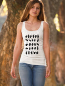 Sign Language I Racerback Tank -Emma Scarvey Designs