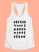Sign Language I Racerback Tank -Emma Scarvey Designs