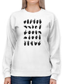 Sign Language I Sweatshirt -Emma Scarvey Designs