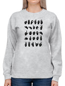 Sign Language I Sweatshirt -Emma Scarvey Designs