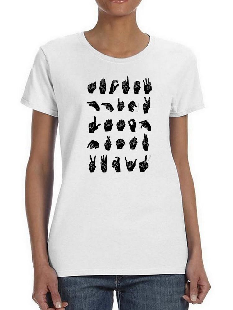 Sign Language I. T-shirt -Emma Scarvey Designs