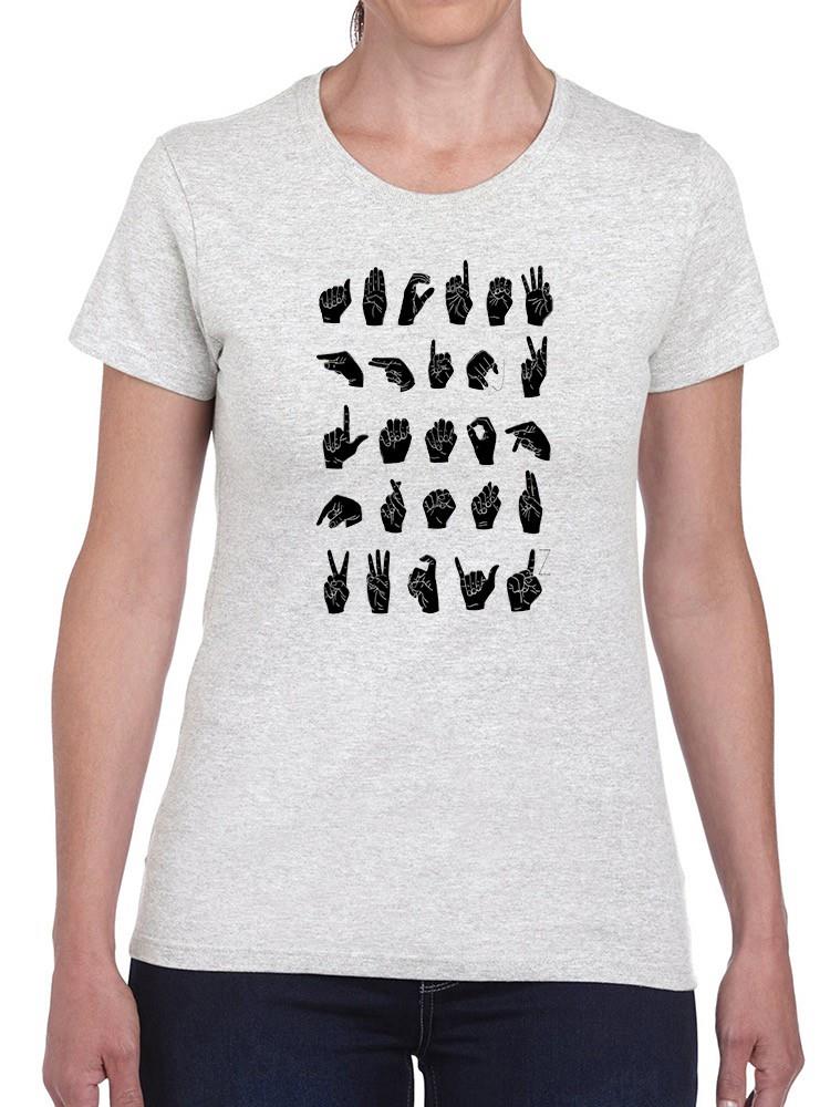 Sign Language I. T-shirt -Emma Scarvey Designs