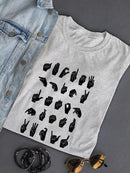 Sign Language I. T-shirt -Emma Scarvey Designs