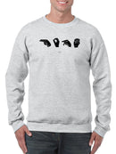 Sign Language Ii Sweatshirt -Emma Scarvey Designs