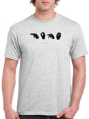 Sign Language Ii. T-shirt -Emma Scarvey Designs