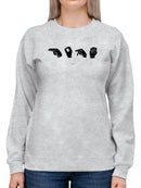 Sign Language Ii Sweatshirt -Emma Scarvey Designs