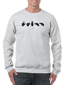 Sign Language Iii Sweatshirt -Emma Scarvey Designs