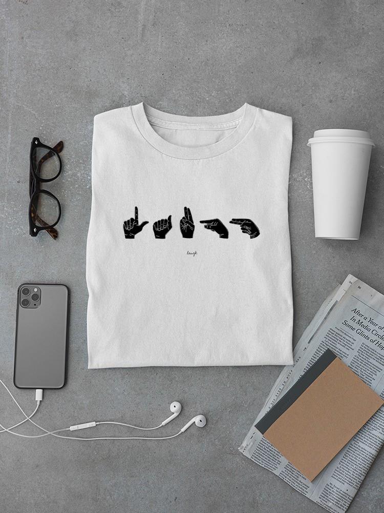 Sign Language Iii. T-shirt -Emma Scarvey Designs