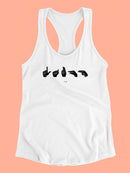 Sign Language Iii Racerback Tank -Emma Scarvey Designs