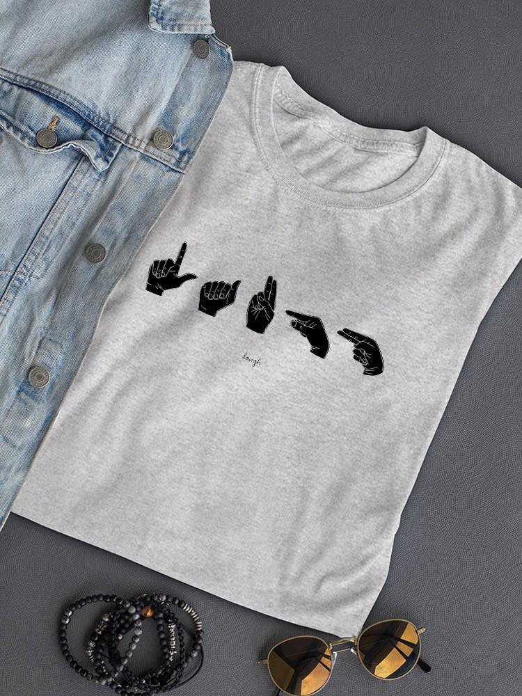 Sign Language Iii. T-shirt -Emma Scarvey Designs