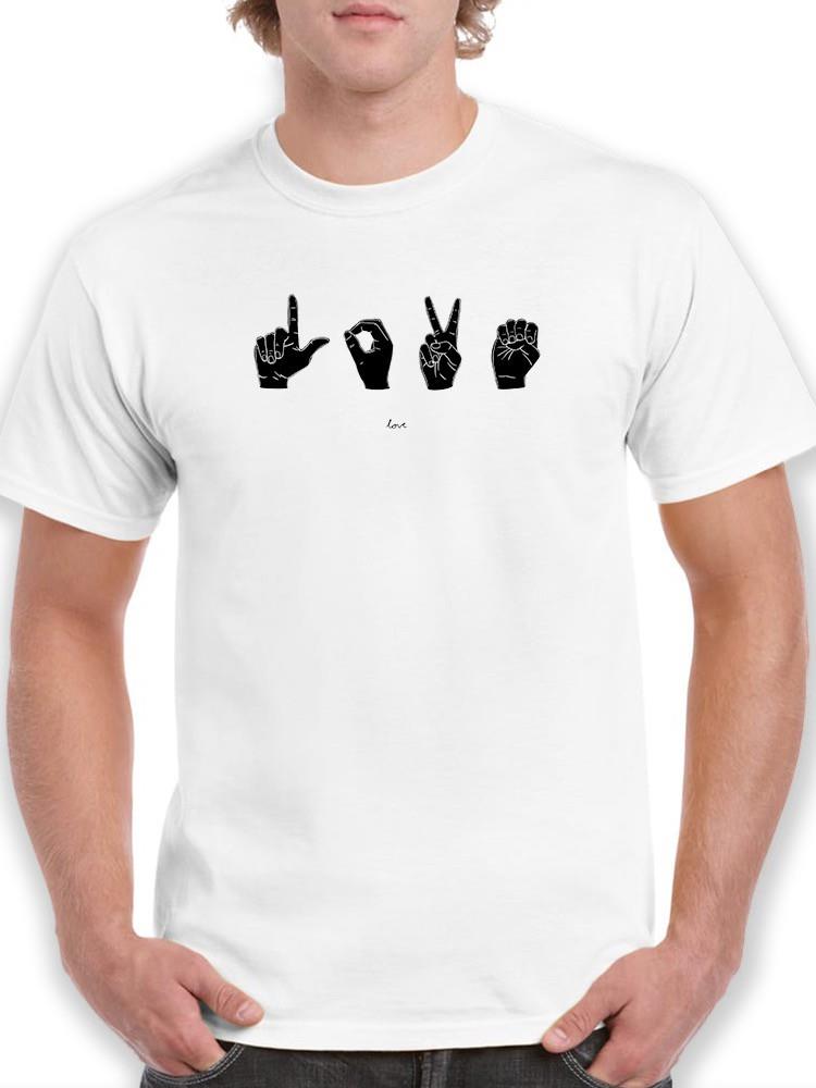 Sign Language Iv. T-shirt -Emma Scarvey Designs