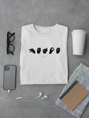 Sign Language V. T-shirt -Emma Scarvey Designs