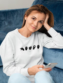 Sign Language V Sweatshirt -Emma Scarvey Designs