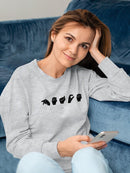 Sign Language V Sweatshirt -Emma Scarvey Designs