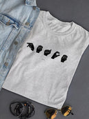 Sign Language V. T-shirt -Emma Scarvey Designs