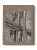 Brushwork Architecture Iii Wall Art -Ethan Harper Designs
