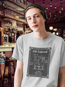 Mixology Old Fashioned T-shirt -Ethan Harper Designs