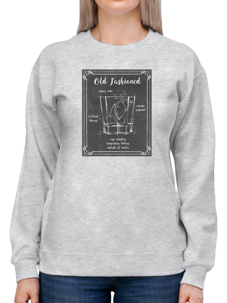 Mixology Old Fashioned Sweatshirt -Ethan Harper Designs