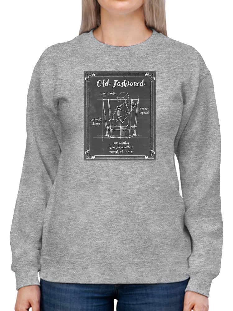 Mixology Old Fashioned Sweatshirt -Ethan Harper Designs