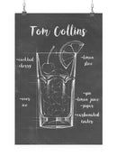 Mixology Tom Collins Wall Art -Ethan Harper Designs