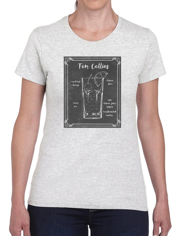 Mixology Tom Collins T-shirt -Ethan Harper Designs