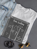 Mixology Tom Collins T-shirt -Ethan Harper Designs