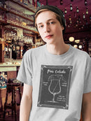 Mixology Pina Colada T-shirt -Ethan Harper Designs