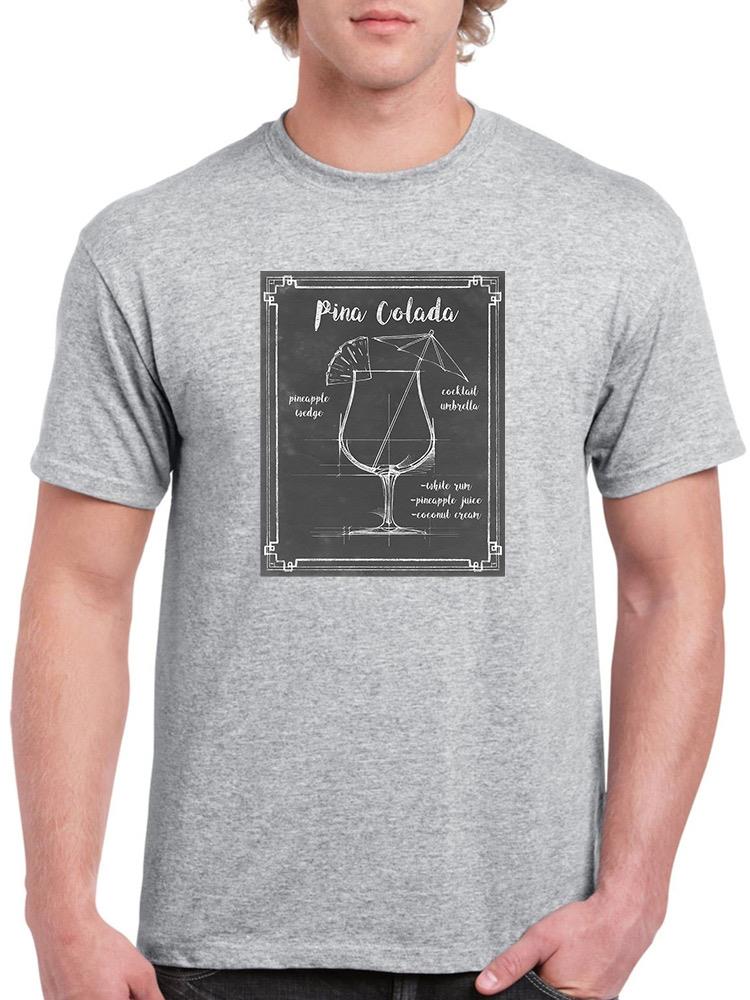 Mixology Pina Colada T-shirt -Ethan Harper Designs