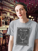 Mixology Pina Colada T-shirt -Ethan Harper Designs