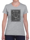 Mixology Pina Colada T-shirt -Ethan Harper Designs