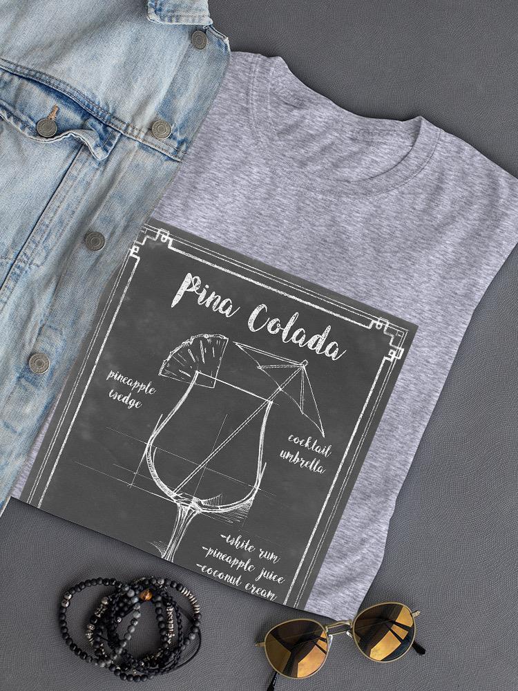 Mixology Pina Colada T-shirt -Ethan Harper Designs