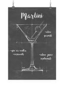 Mixology Martini Wall Art -Ethan Harper Designs