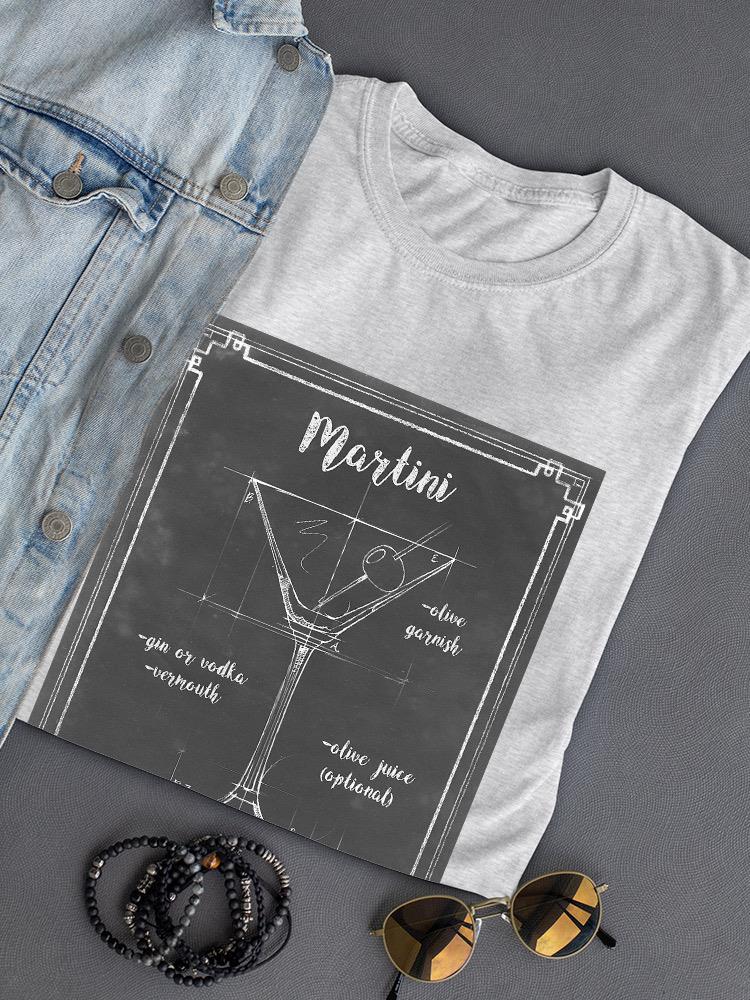 Mixology Martini T-shirt -Ethan Harper Designs