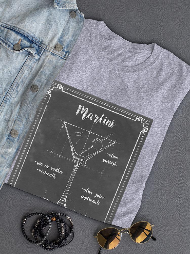 Mixology Martini T-shirt -Ethan Harper Designs