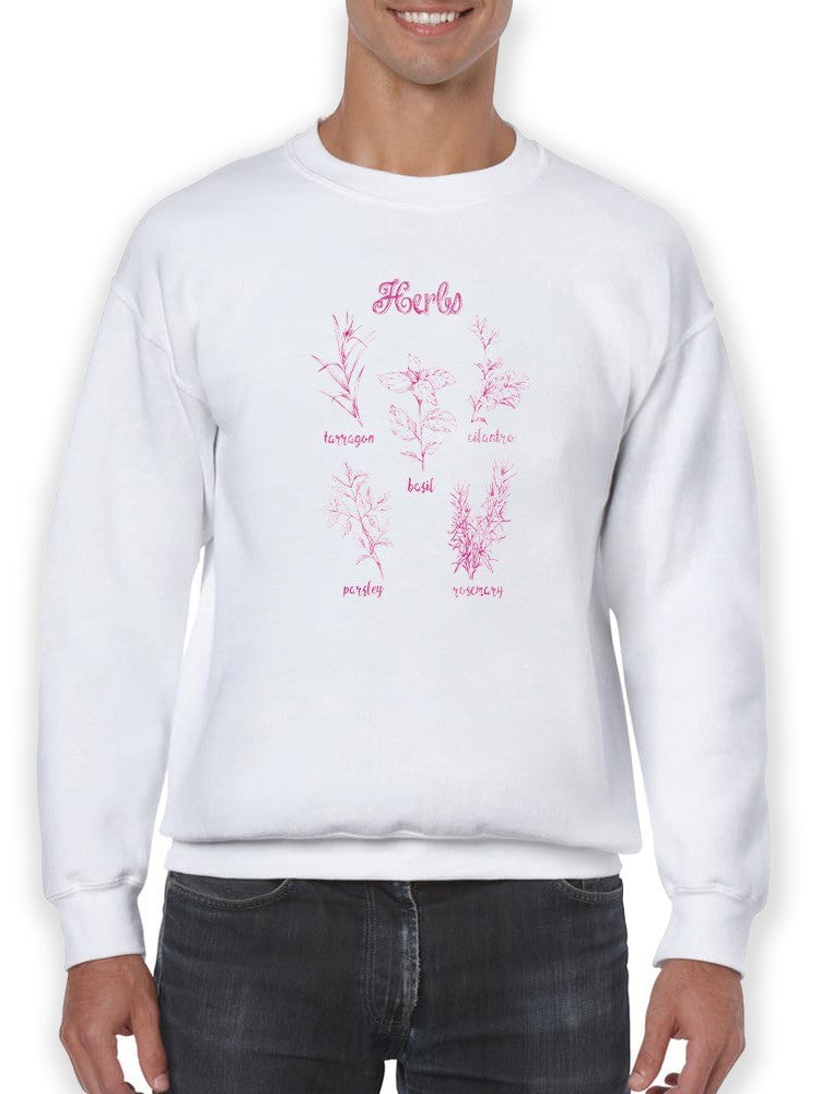 Herb Varieties. Sweatshirt -Ethan Harper Designs