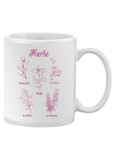 Herb Varieties. Mug -Ethan Harper Designs