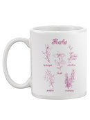 Herb Varieties. Mug -Ethan Harper Designs