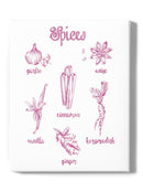 Spice Varieties Wall Art -Ethan Harper Designs