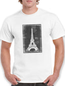 Eiffel Tower Chalk Art T-shirt -Ethan Harper Designs