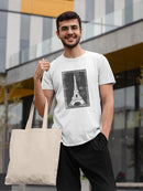 Eiffel Tower Chalk Art T-shirt -Ethan Harper Designs