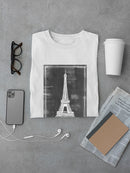 Eiffel Tower Chalk Art T-shirt -Ethan Harper Designs