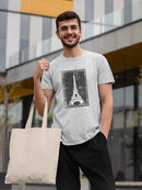 Eiffel Tower Chalk Art T-shirt -Ethan Harper Designs