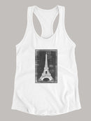 Eiffel Tower Chalk Art T-shirt -Ethan Harper Designs
