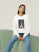 Eiffel Tower Chalk Art Sweatshirt -Ethan Harper Designs